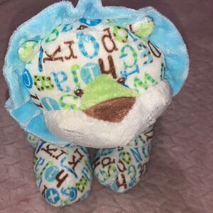 Ganz Baby Pitter Pattern Lion with Rattle Inside Body